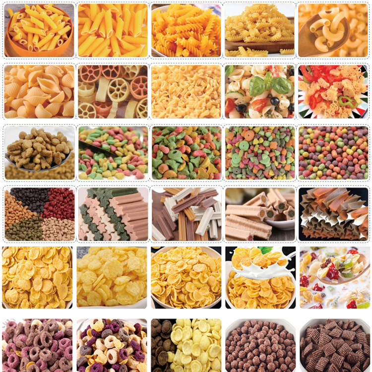Food extruder production line Nutritions rice instant powder food extruder exports Curing food rice powder making machine